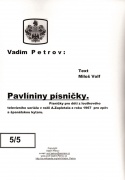 Pavlíniny písničky pro zpěv a kytaru od Vadima Petrova