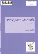Piece Pour Marimba by Gianni Sicchio / marimba + klavír