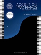 Gillock William Accent On Two Pianos 2 Pianos 4 Hands Book