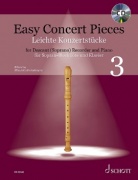 Easy Concert Pieces 3 + CD ľahké prednesové skladby pre zobcovú flautu a klavír