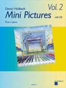 Mini Pictures Vol. 2 s CD pre priečnu flautu a klavír od Daniel Hellbach