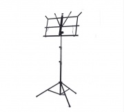 Stojan na noty v černé barvě a taška