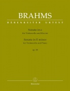 Sonata in E minor pro violoncello a klavír op. 38 od Brahms, Johannes