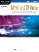 Noty k filmovým písním pro altový saxofon Movie and TV Music
