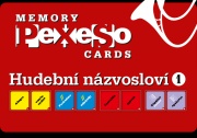 Pexeso memory cards - Hudobné názvoslovie 1 - 64 obrázkových kartičiek