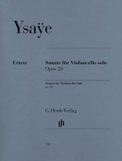 Sonate Opus 28 noty pro violoncello od Eugène Ysaÿe
