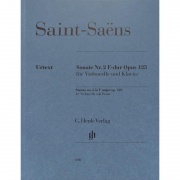 Camille Saint-Saëns: Sonata For Violoncello And Piano No. 2 In F Op. 123