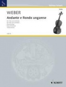 Andante & Rondo Ungarese noty pro violu a klavír