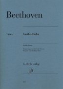 Goethe Songs - Original Keys for high Voice - noty pro zpěv a klavír