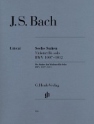 6 Suites For Cello Solo BWV 1007-1012 - noty pro sólové violoncello