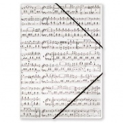 Papierová zložka s gumičkou - Mozart