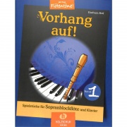 Vorhang Auf 1 Spielbuch - noty pre sopránovú flautu a klavír