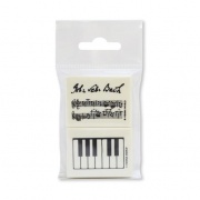 Set gum - klaviatura a Bach 2 ks