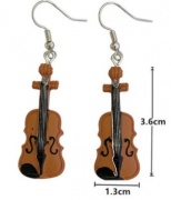 Náušnice - hudobný nástroj husle