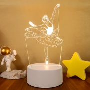 Noční dekorativní světlo - tančící baletka