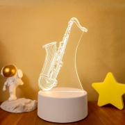 Noční dekorativní světlo - saxofon