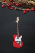 Fender '50S Red Telecaster - 6 Inch. Holiday Ornament - miniatura kytary
