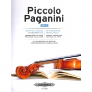 Piccolo Paganini Vol. 2 - 30 stredne náročných skladieb pre husle a klavír