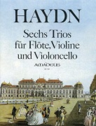 6 Trios Op.100 pro příčnou flétnu, housle a violoncello