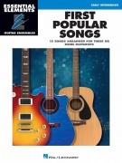 First Popular Songs Early Intermediate - 15 piesní upravených pre troch alebo viacerých gitaristov