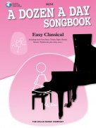 A Dozen A Day Songbook: jednoduché klasické skladby pro klavír
