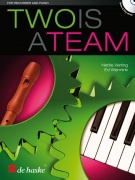 Two is a Team - 20 písní pro sopránovou zobcovou flétnu s velmi jednoduchým klavírním doprovodem