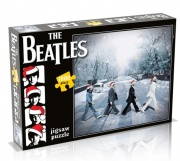 Beatles Christmas Puzzle Design - 1000 dílné puzzle nejen pro dospělé