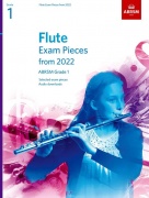 Flute Exam Pieces 2022-2025 Grade 1 - vybrané skladby pro příčnou flétnu a klavír