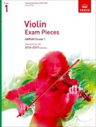 Violin Exam Pieces 2016-2019, ABRSM Grade 1 - Selected from the 2016-2019 syllabus - pro housle a klavír