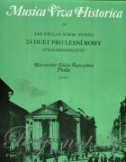 24 duet pro lesní rohy - Jan Václav Stich-Punto