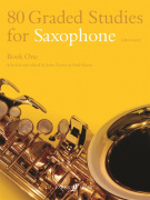80 Graded Studies For Saxophone Book 1 - 80 cvičení se stoupající obtížností pro saxofony