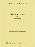 Piece Romantique Opus 9 - pro příčnou flétnu a klavír