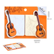 Samolepící záložky s hudebním motivem kytary