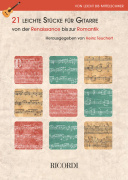 21 leichte Stucke fur Gitarre - von der Renaissance bis zur Romantik - 21 skladeb v jednoduché úpravě pro kytaru