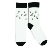 Pánské ponožky s notami a hudebními značkami 42–46