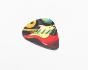 Barevné trsátko na kytaru 5