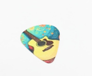 Barevné trsátko na kytaru 6