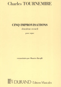 5 Improvisations For Organ - Volume 2 - Reconstituées par Maurice Duruflé