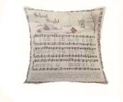 Vánoční povlak na polštář - Tichá noc 45x45