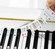 Odnímatelné silikonové popisovače názvů klaviatury - barevný