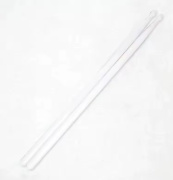 Svítící paličky pro bicí - 1 pár bílá barva