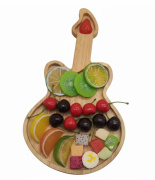 Stylový podnos ve tvaru kytary