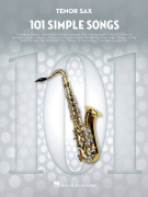 101 Simple Songs - 101 jednoduchých písní pro tenorový saxofon