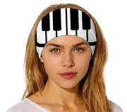 Sportovní čelenka s potiskem klaviatury