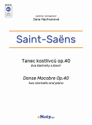 Danse Macabre Op.40 - dva klarinety a klavír