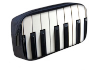 Pouzdro na psací potřeby s potiskem kláves u klavíru