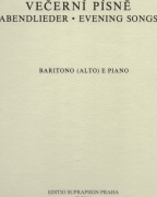 Večerné piesne pre spev a klavír od Bedřich Smetana