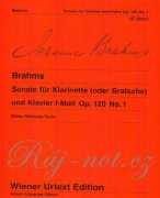 Sonáta f moll op. 120/1 - Johannes Brahms