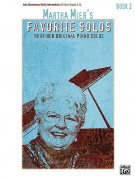 MARTHA MIER´S FAVORITE SOLOS book 2 / klavír