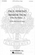 BENEDICTION /  SATB* + piano